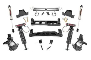 Chevrolet Silverado 1500 Suspension Lift Kit - Front + Rear - Rough Country - Vertex/V2 - '07-'13 Chevrolet Silverado 1500 Suspension Lift Kit - Front + Rear - Rough Country - Vertex/V2 - '07-'13
